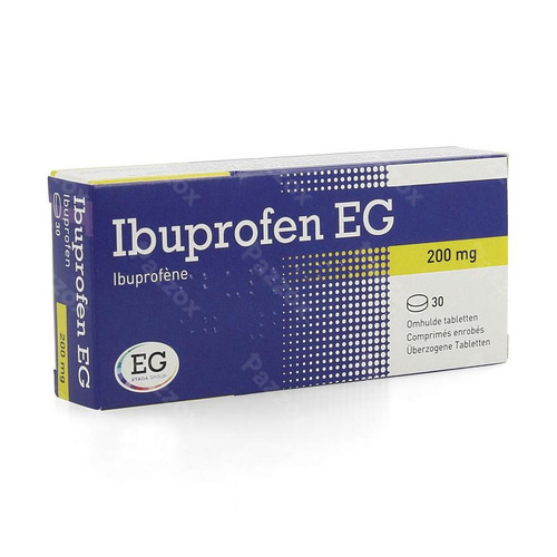 Ibuprofen Eg 200 Mg Comp Enrobes  30 X 200 Mg