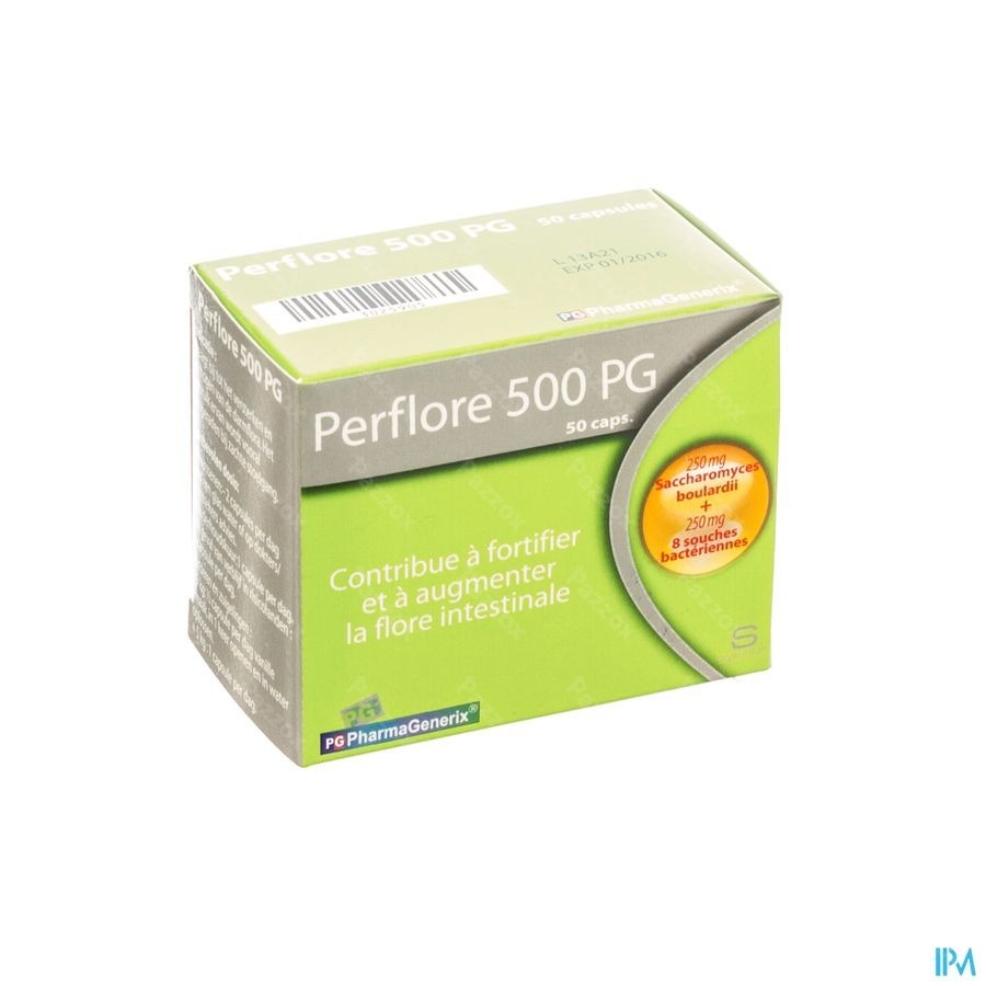 Perflore 500 Pg Pharmagenerix Caps 50