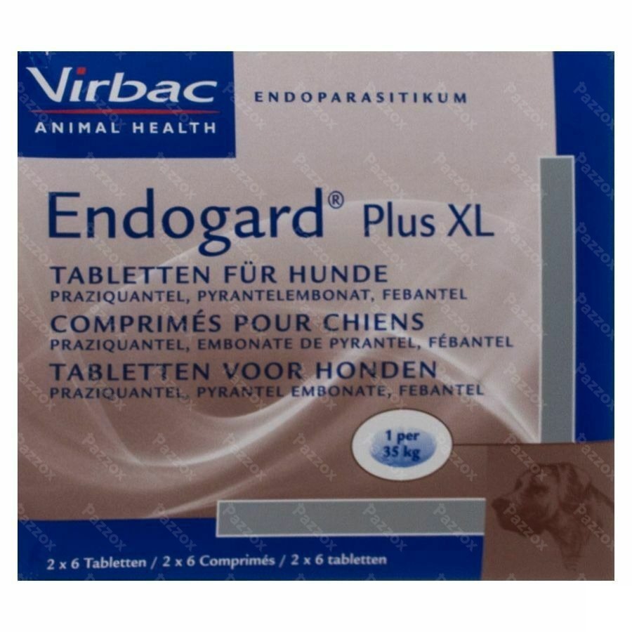 Endogard Plus Xl Hond Comp 12