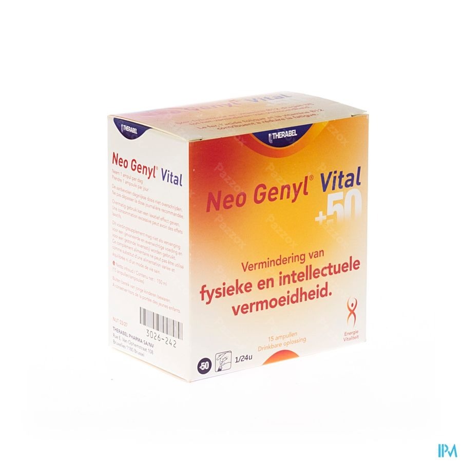 Neo Genyl Vital 50+ 10ml 15 Ampullen