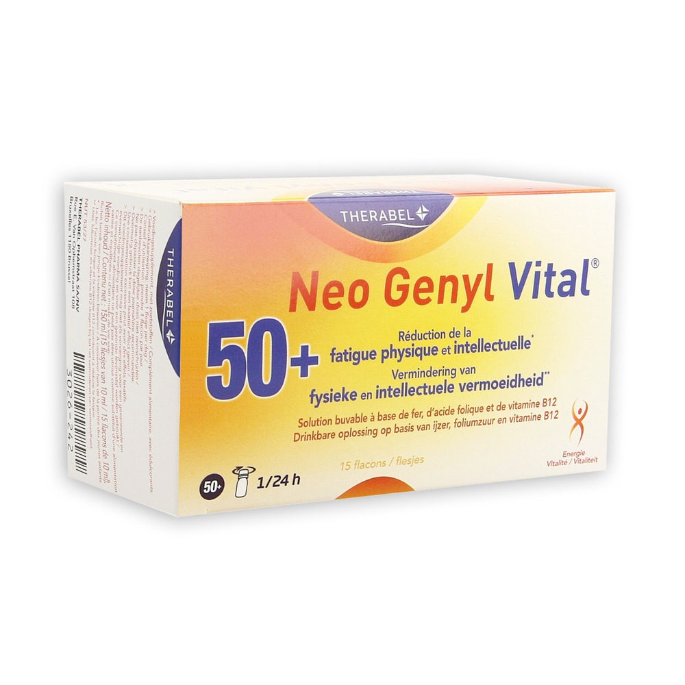 Neo Genyl Vital 50+ 10ml 15 Ampoules
