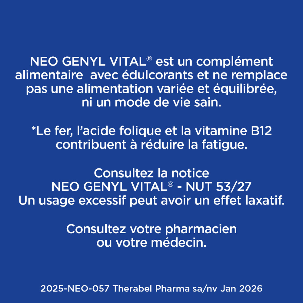 Neo Genyl Vital 50+ 10ml 15 Ampoules