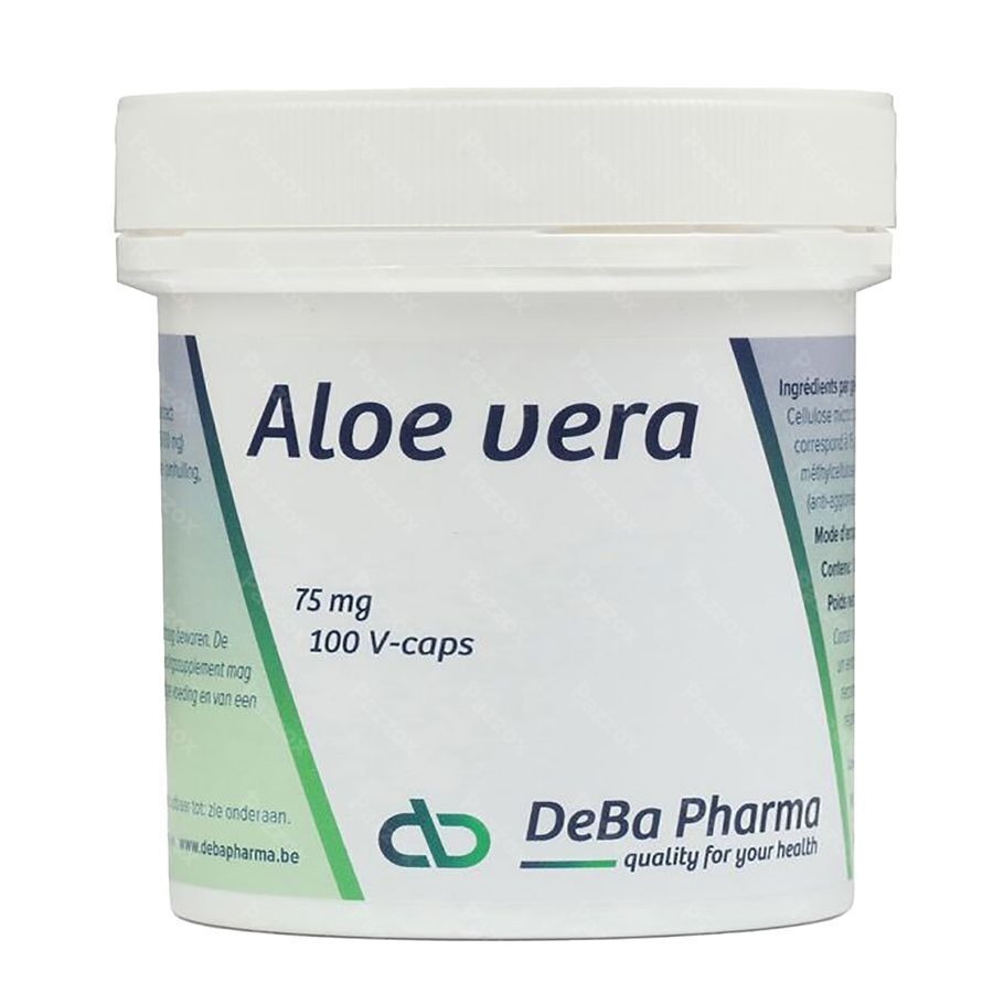 Aloe Vera 200:1 V-caps 100x75mg Deba