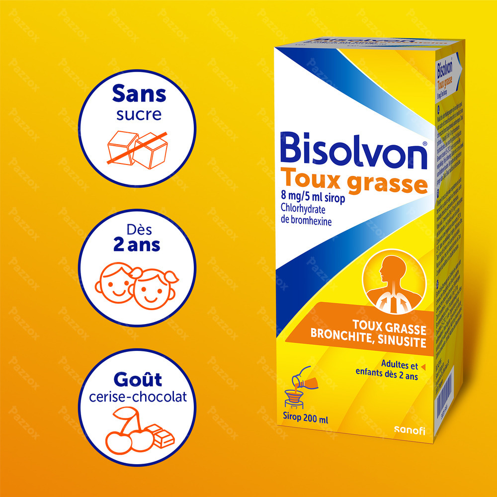 Bisolvon Sir 1 X 200ml 8mg/5ml