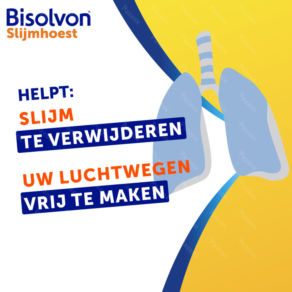 Bisolvon 8mg/5ml Slijmhoest Siroop 200ml