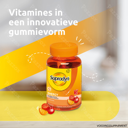 Supradyn Energy Gummies 70 Gummies