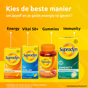 Supradyn Energy Gummies 70 Gummies