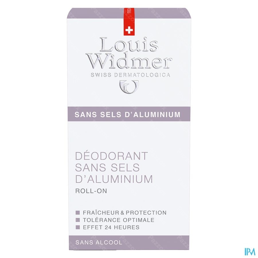 Louis Widmer Deo Zonder Aluminium Geparfumeerd Roll-on 50ml