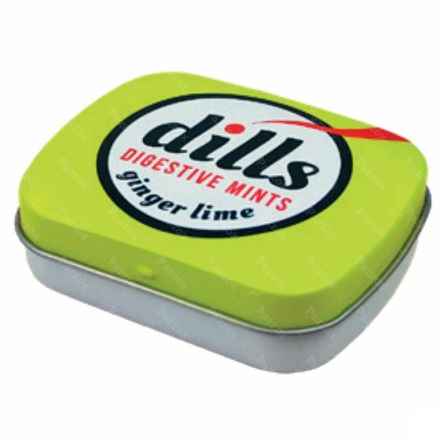 Dills Ginger & Lime Mints S/sucre 15g