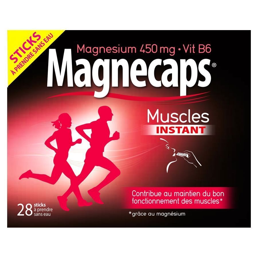 Magnecaps Crampes Musculaires Sticks 28