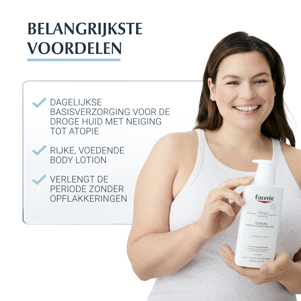 Eucerin AtopiControl Lotion Droge Huid met neiging tot Atopie 400ml
