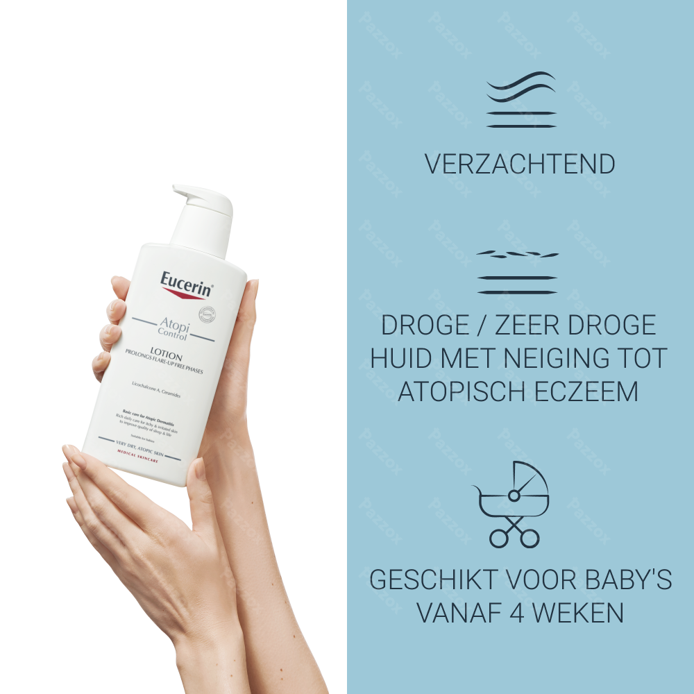 Eucerin AtopiControl Lotion Droge Huid met neiging tot Atopie 400ml