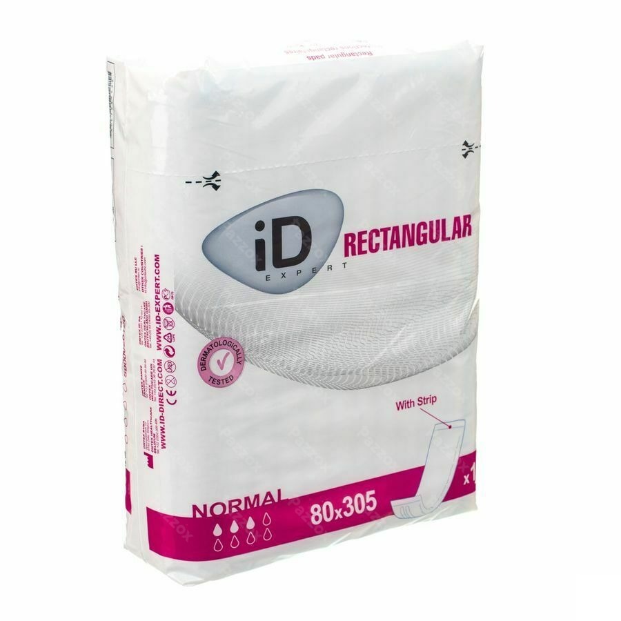 Id Expert Rectangular Pe+strip 80x305mm 12
