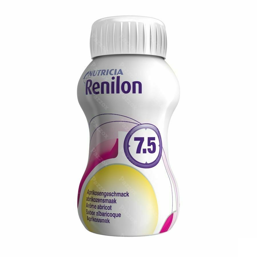 Renilon 7.5 Abricot Bouteilles 4x125ml 