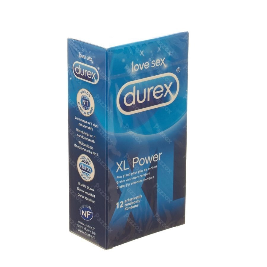 Durex Xl Power Condoms 12