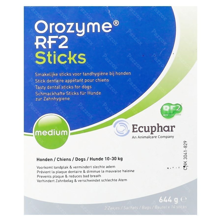 Orozyme Rf2 Sticks Appetents Chien Medium 28