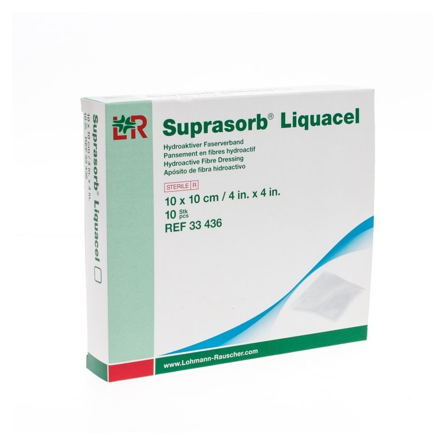 Suprasorb Liquacel Pansem. 10x10cm 10 33436-180021