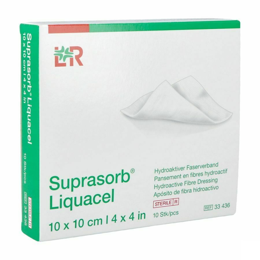 Suprasorb Liquacel Pansem. 10x10cm 10 33436-180021