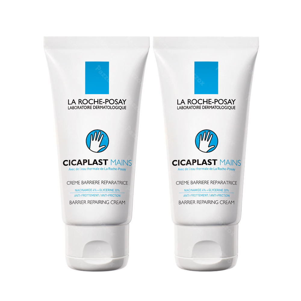 La Roche Posay Cicaplast Creme Mains Duo 2x50ml 2e-50%