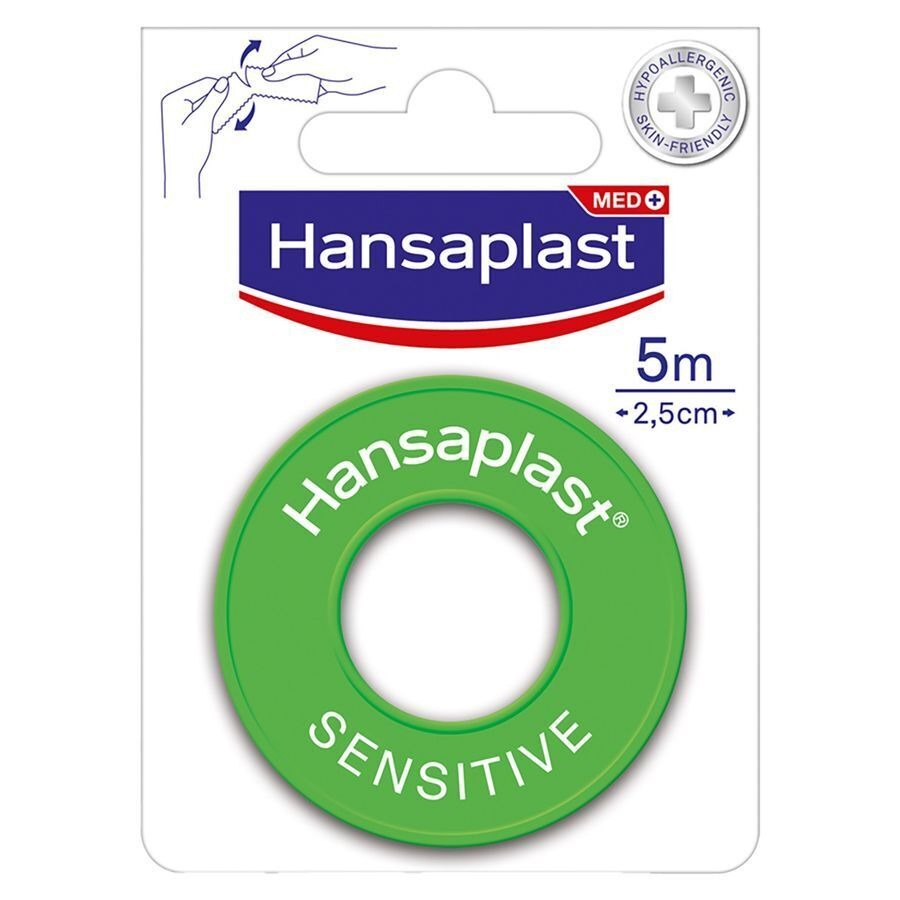 Hansaplast Fixation Tape Sensitive 5mx2,50cm