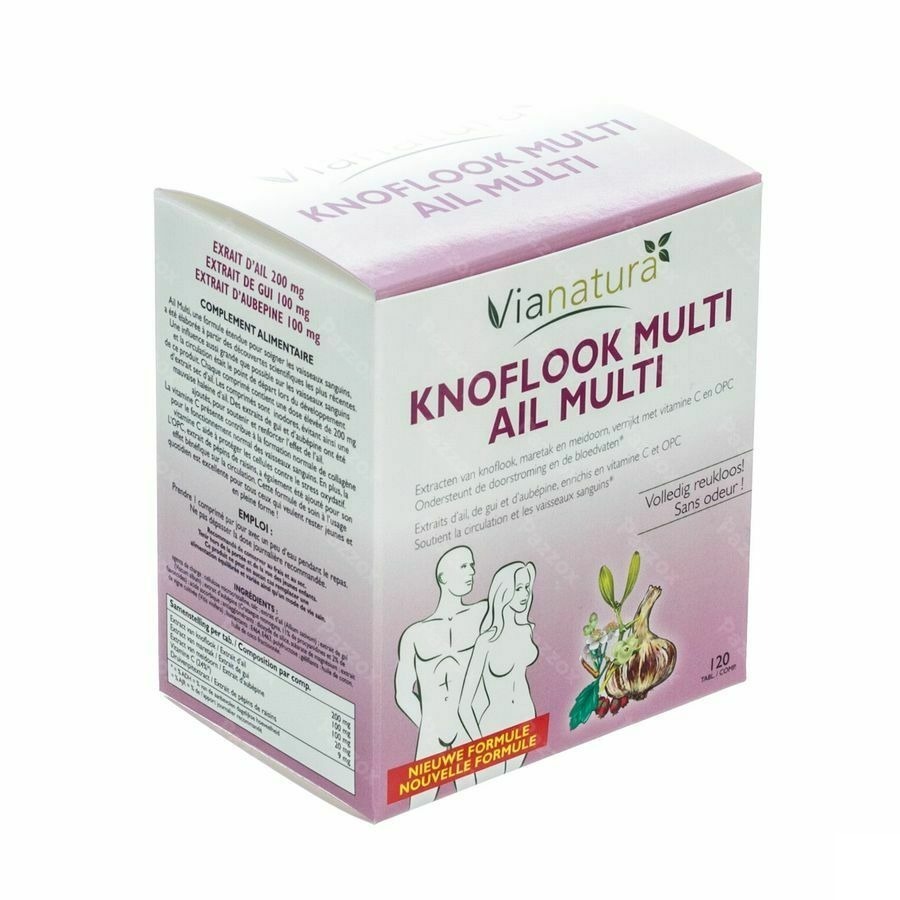 Via Natura Knoflook Multi Caps 120 Rempl.2974079