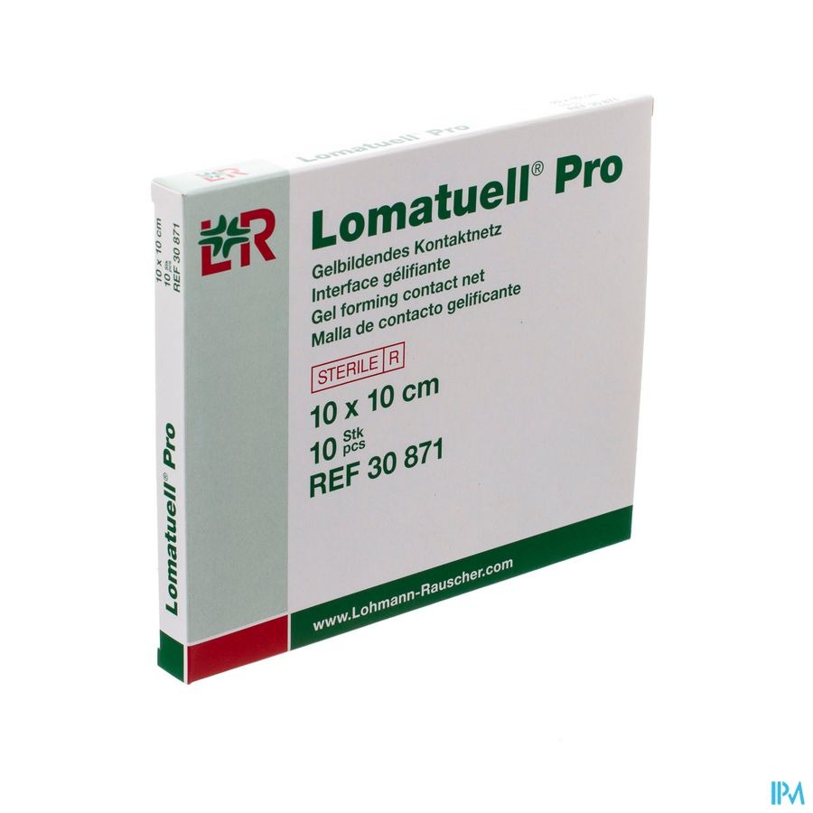 Lomatuell Pro Kompres Ster 10x10cm 10 30871