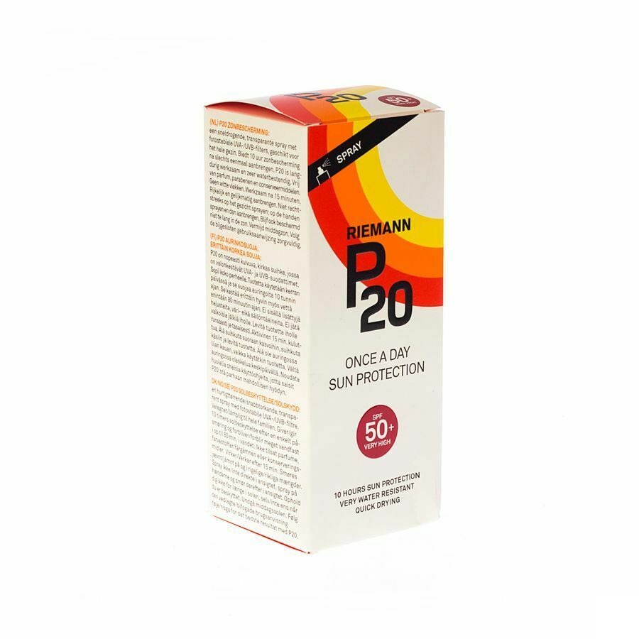 P20 Zonnespray Ip50+ 200ml