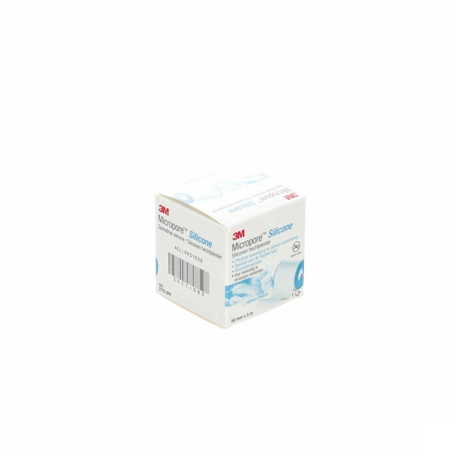 Micropore 3m Silicone Tape 50,0mmx5m 1 2775p-2