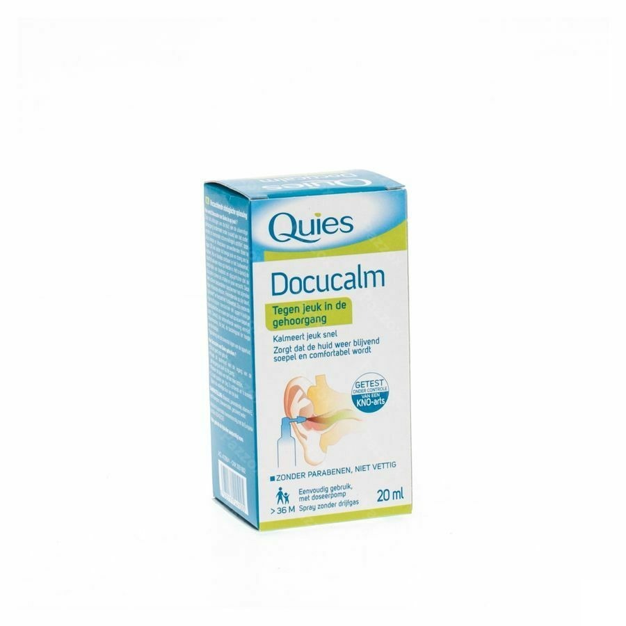 Quies Docucalm Tegen Jeuk Gehoorgang Spray 20ml