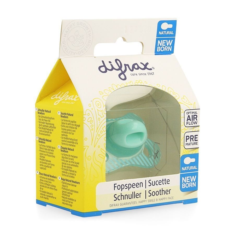 Difrax Fopspeen Natural Newborn