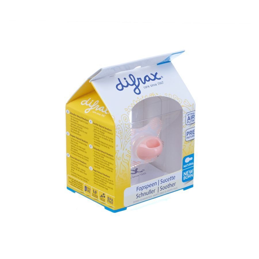 Difrax Fopspeen Natural Newborn