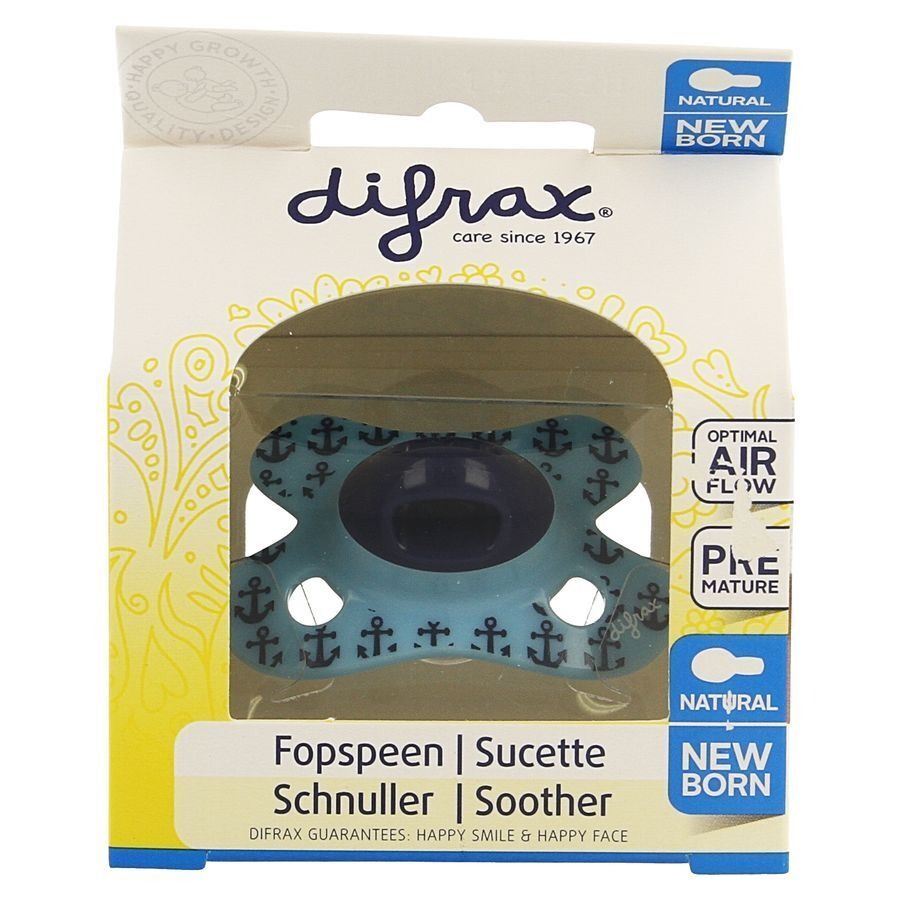Difrax Fopspeen Natural Newborn