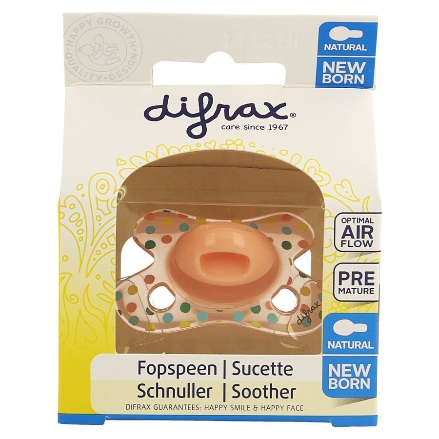 Difrax Fopspeen Natural Newborn