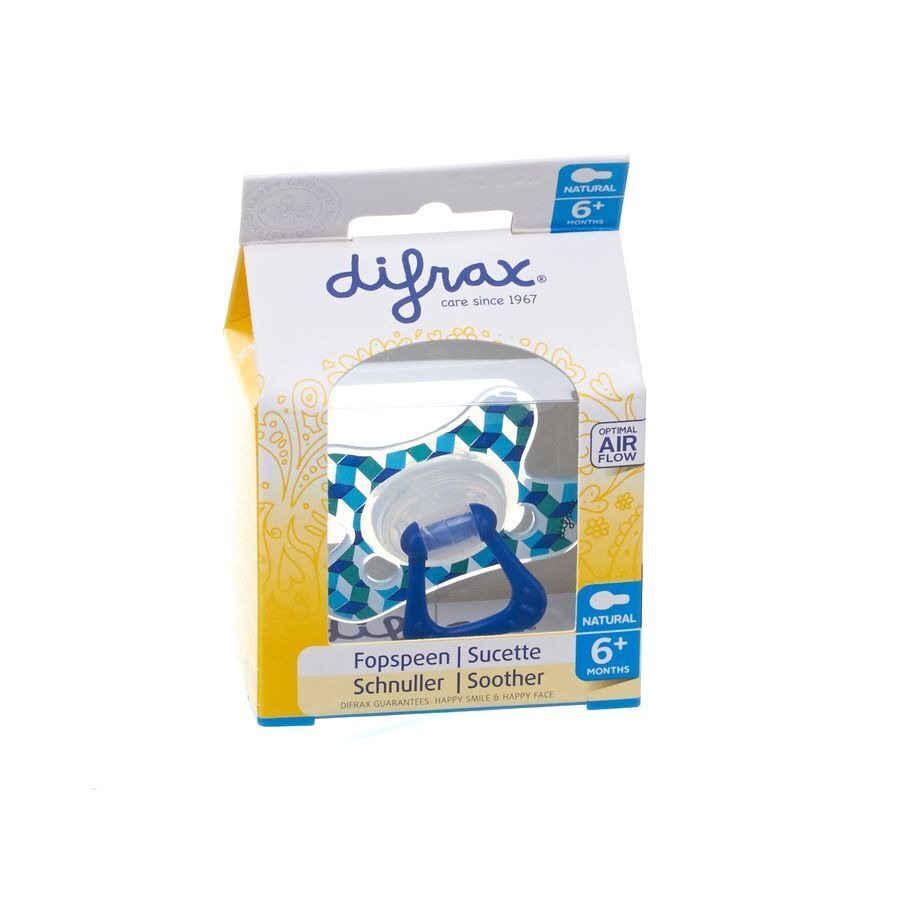 Difrax Sucette Natural 6m+