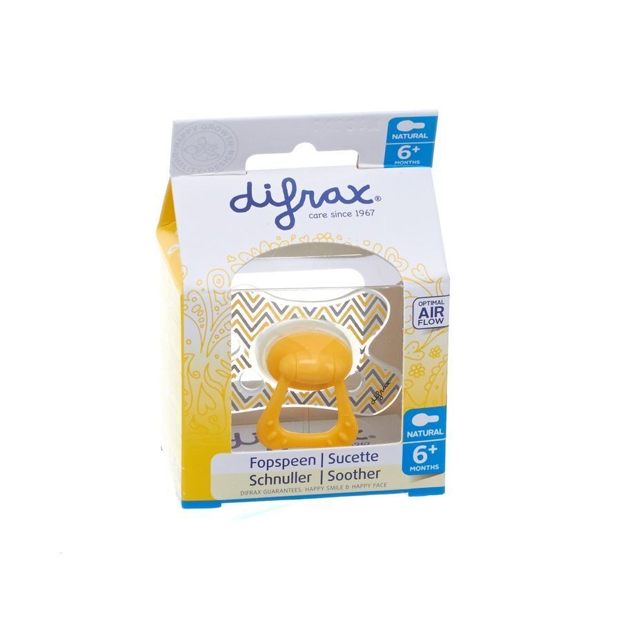 Difrax Sucette Natural 6m+