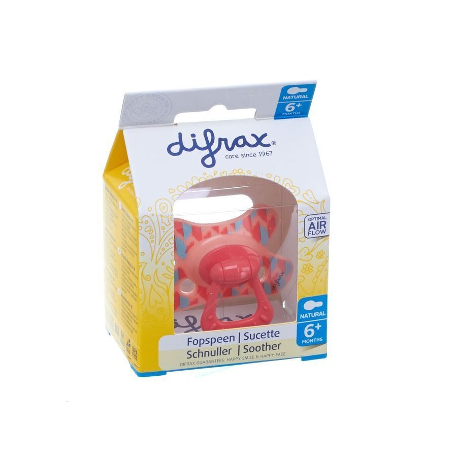 Difrax Sucette Natural 6m+