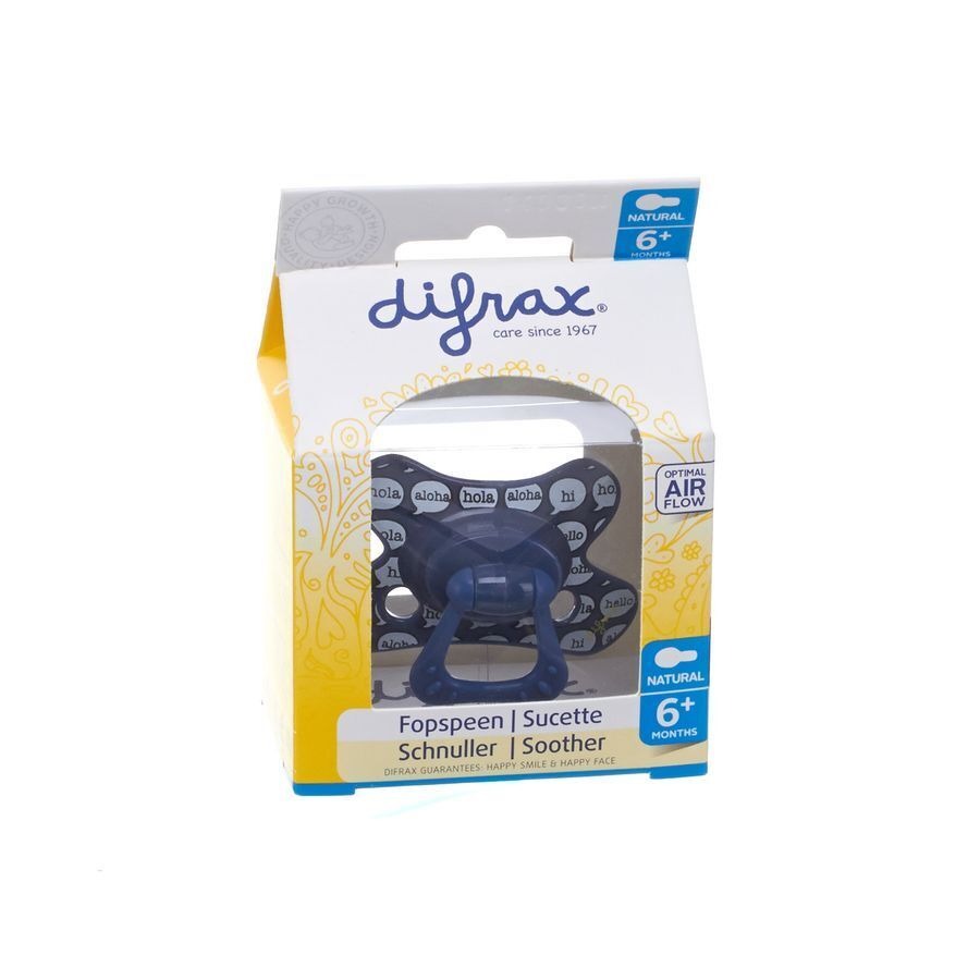 Difrax Sucette Natural 6m+