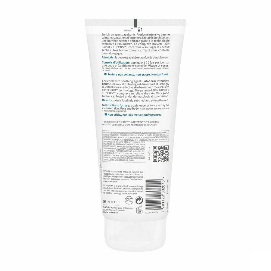 Bioderma Atoderm Intensive Baume 200ml