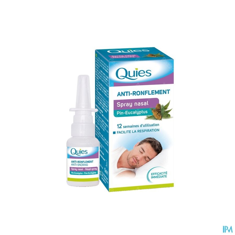 Quies Tegen Snurken Den Eucalyptus Neusspray 15ml