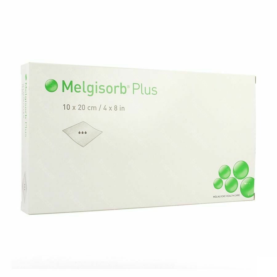 Melgisorb Plus Cavity Kp Ster 10x20cm 5 252500