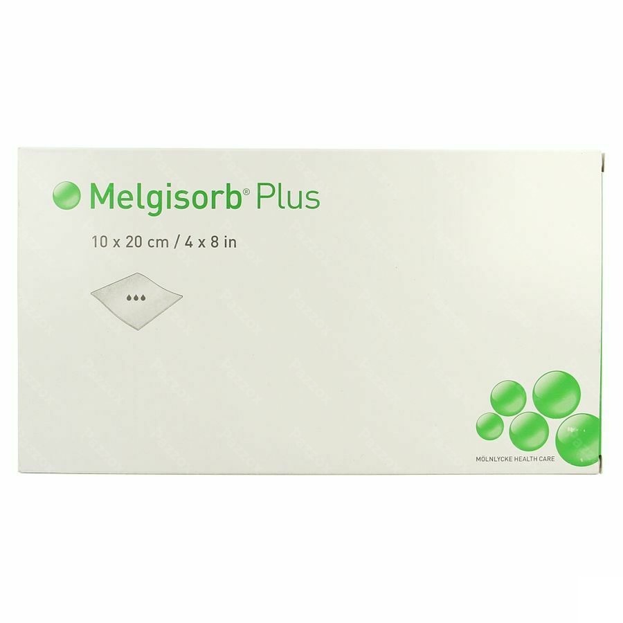 Melgisorb Plus Cavity Kp Ster 10x20cm 5 252500