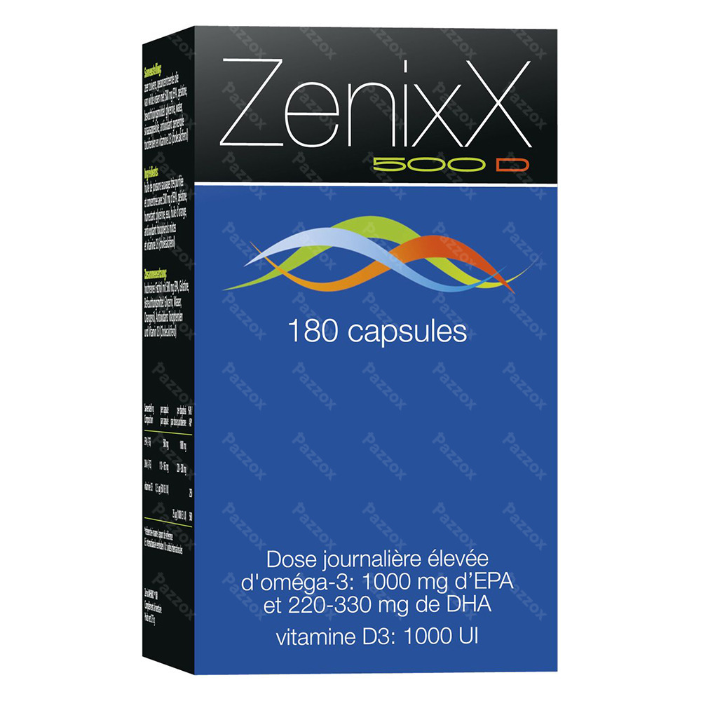 Zenixx 500 D Caps 180