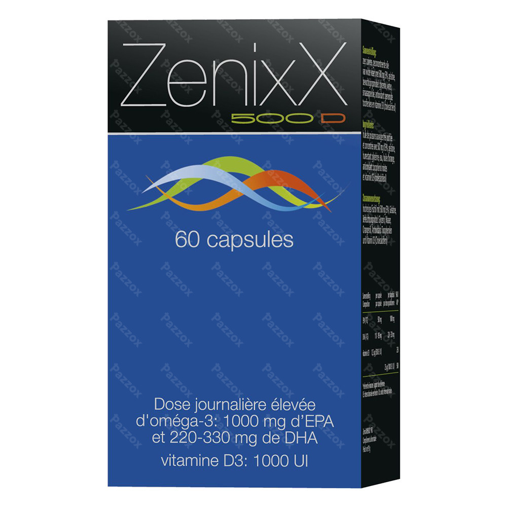 Zenixx 500 D Caps 60