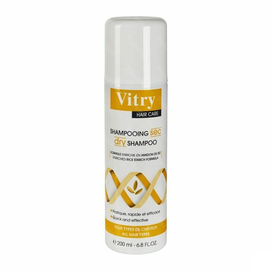 Vitry Droogshampoo Aerosol Alle Haartypes 200ml