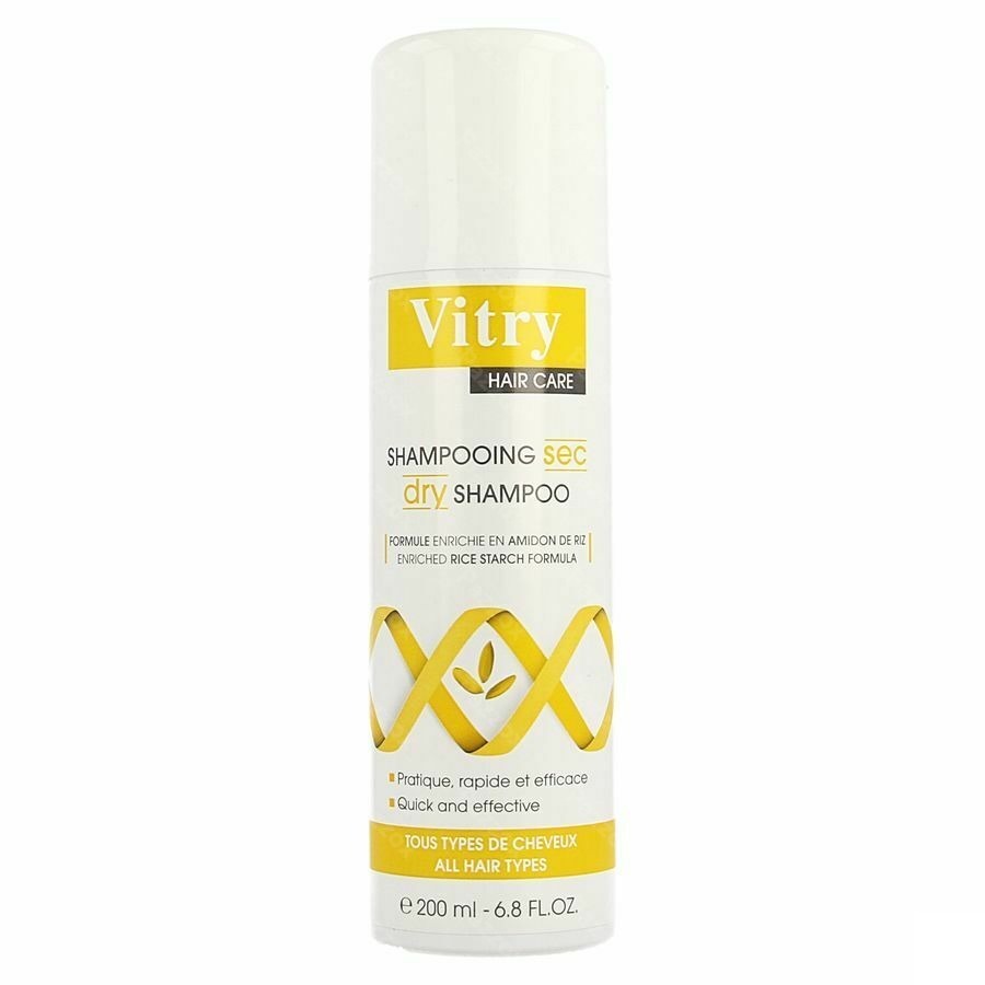 Vitry Droogshampoo Aerosol Alle Haartypes 200ml