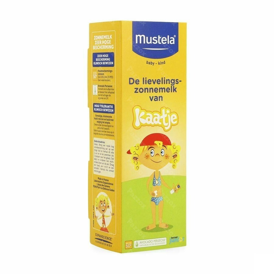 Mustela Bb Sl Melk Gelaat Z.hoge Besch.50+ 40ml