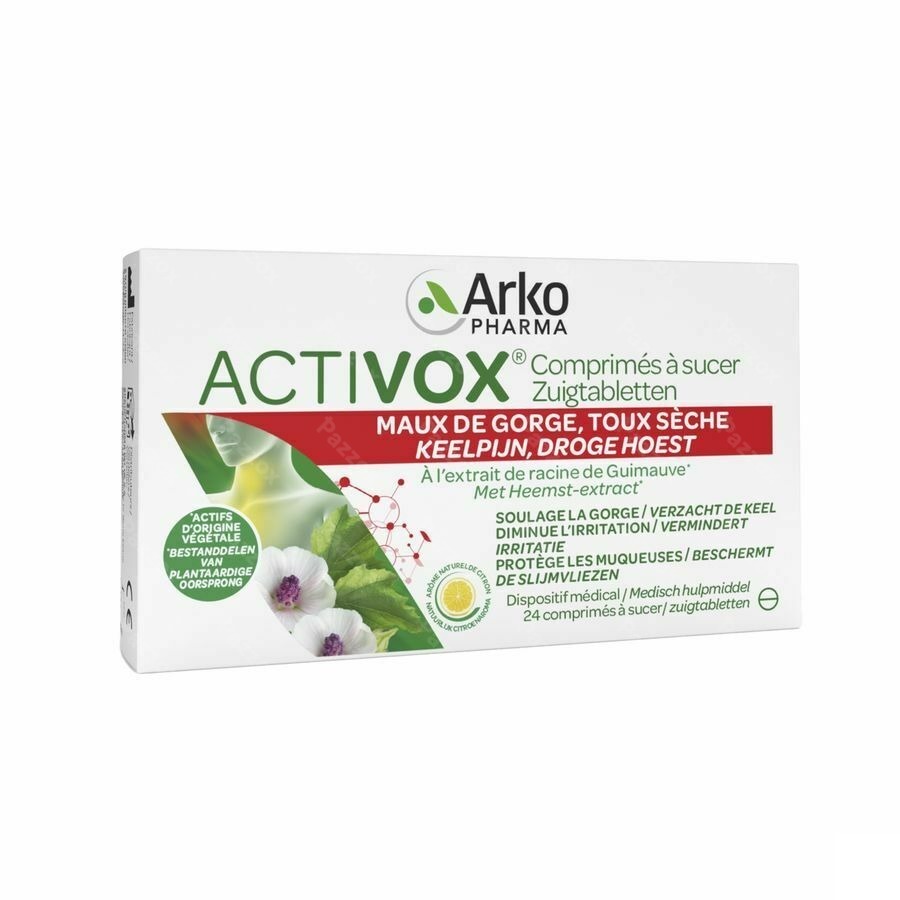 Activox Comp Maux De Gorge Comp A Sucer 24