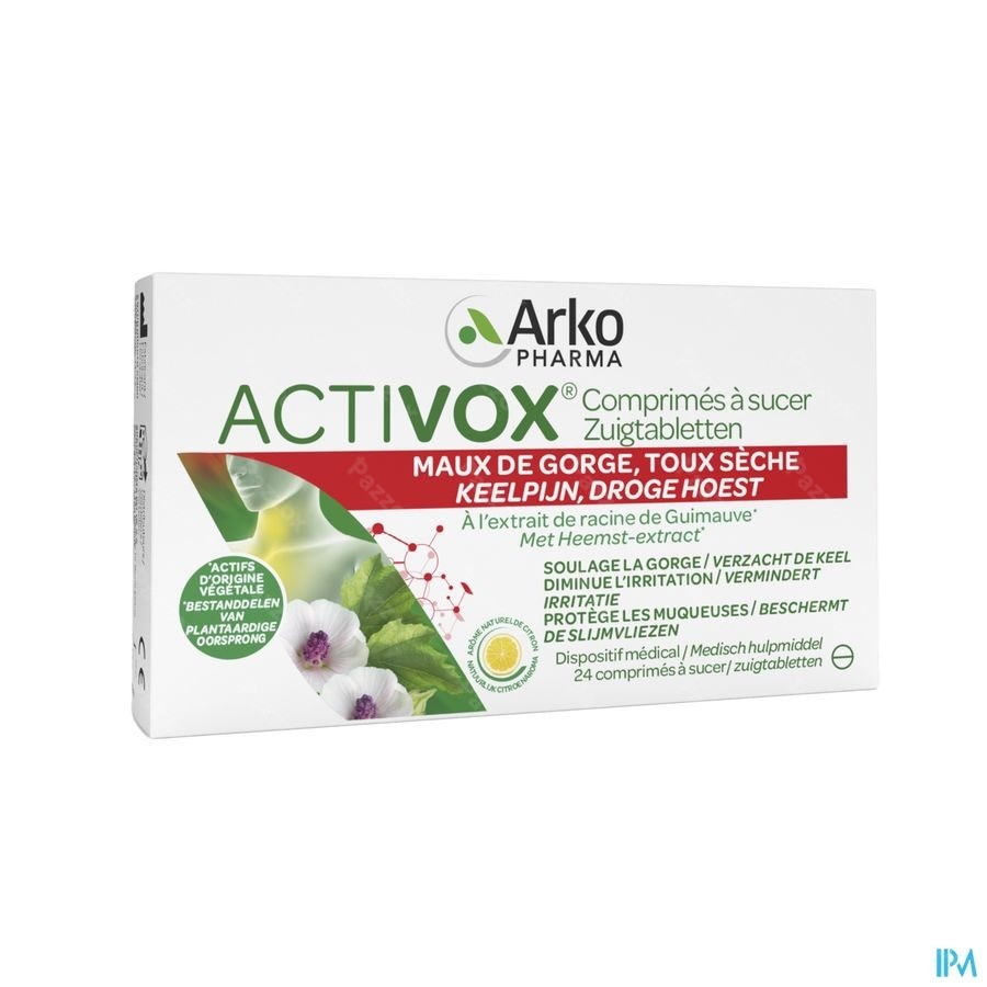 Activox Comp Maux De Gorge Comp A Sucer 24