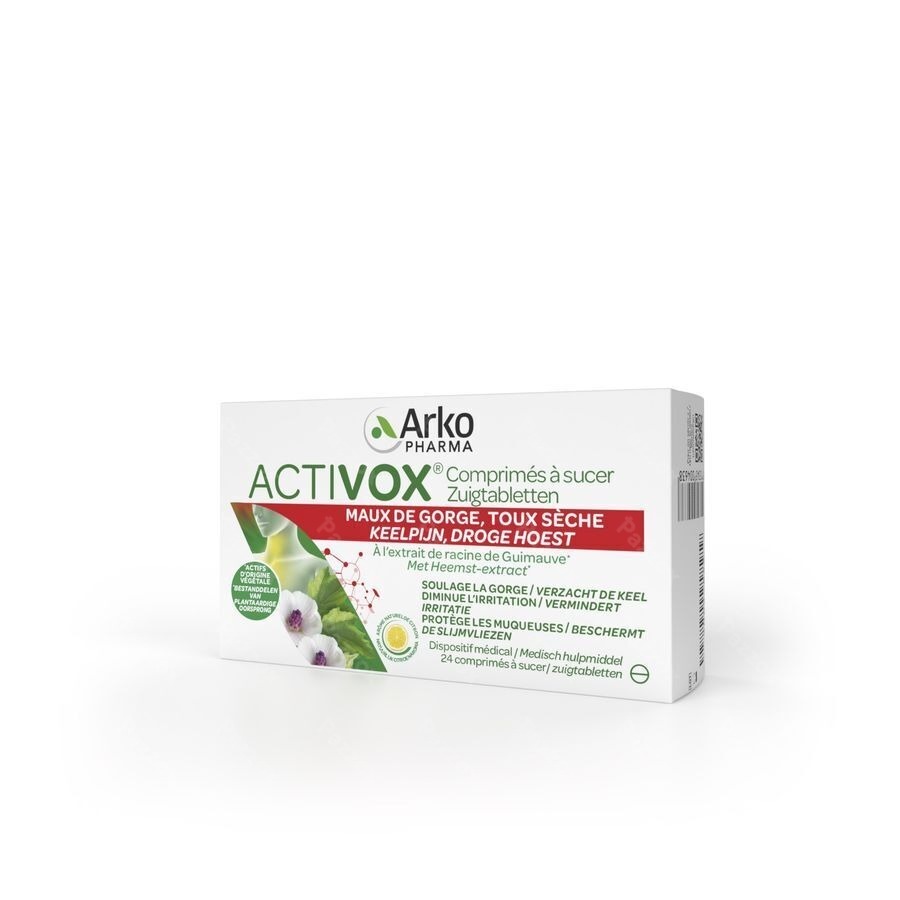 Activox Comp Maux De Gorge Comp A Sucer 24