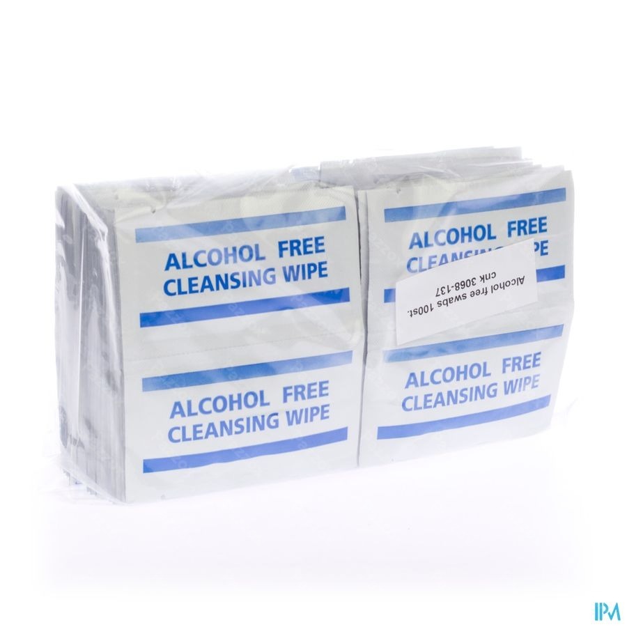 Alcohol Free Swabs 100 Covarmed